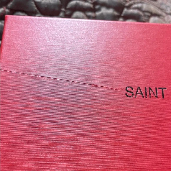 Yves Saint Laurent Black Rectangular Sunglasses